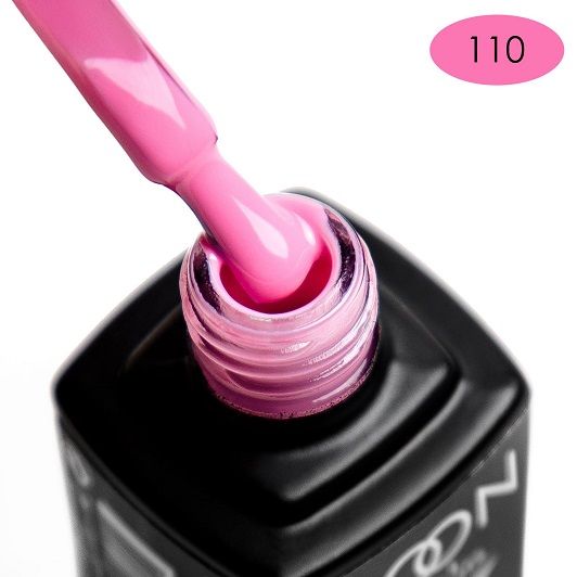 Гель-лак MOON FULL color Gel polish №110 (светло-розовый холодный, эмаль), 8 мл