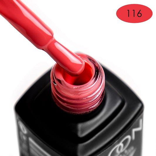 Гель-лак MOON FULL color Gel polish №116 (розовый персик теплый, эмаль), 8 мл