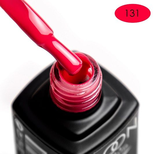 Гель-лак MOON FULL color Gel polish №131 (малиновый сорбет, эмаль), 8 мл