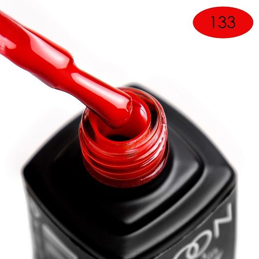 Гель-лак MOON FULL color Gel polish №133 (красный перец, эмаль), 8 мл