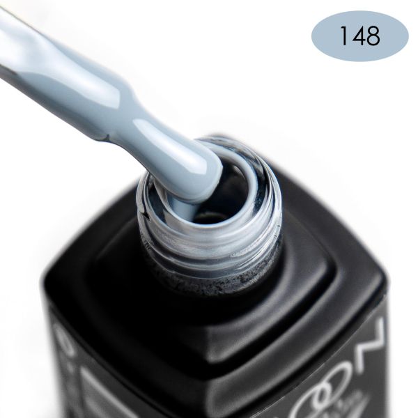 Гель-лак MOON FULL color Gel polish №148 (голубая сталь, эмаль), 8 мл