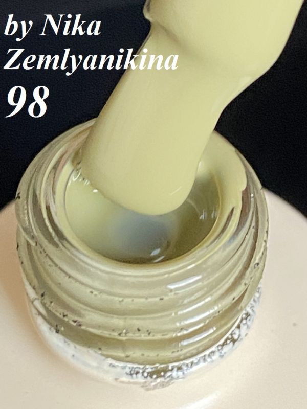 Гель-лак N.Z. (by Nika Zemlyanikina) №98 (хакі), 6 мл