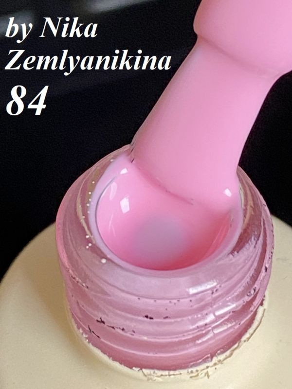 Гель-лак N.Z. (by Nika Zemlyanikina) №84 (пастельно-розовый), 6 мл