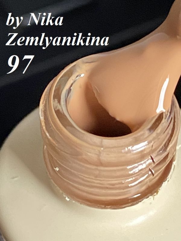Гель-лак N.Z. (by Nika Zemlyanikina) №97 (молочний шоколад), 6 мл