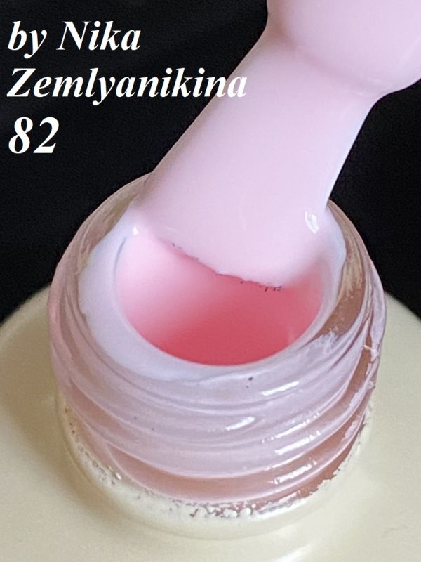 Гель-лак N.Z. (by Nika Zemlyanikina) №82 (светлый розовый), 6 мл