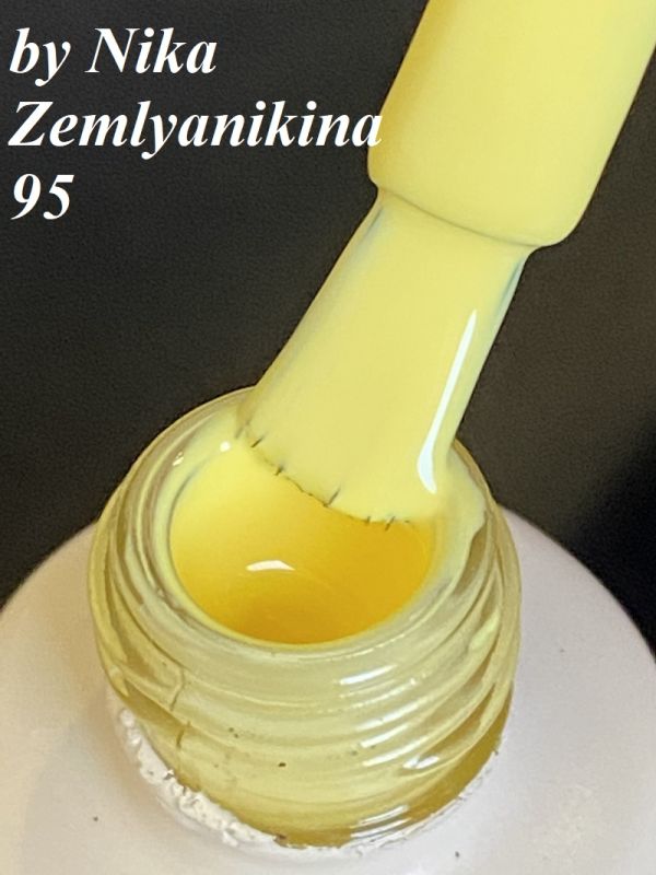 Гель-лак N.Z. (by Nika Zemlyanikina) №95 (жовтий), 6 мл