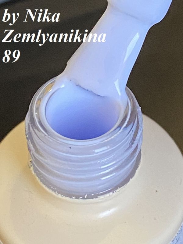 Гель-лак N.Z. (by Nika Zemlyanikina) №89 (грязный голубой), 6 мл