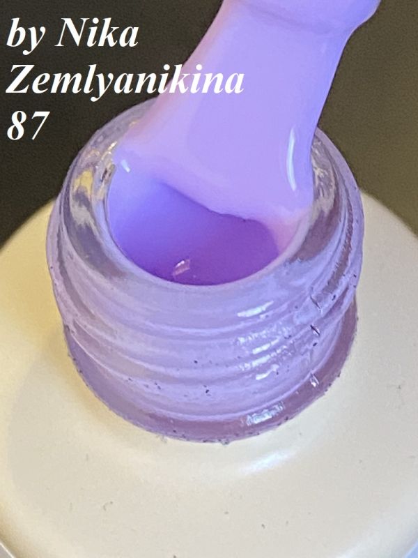 Гель-лак N.Z. (by Nika Zemlyanikina) №87 (лавандовый), 6 мл