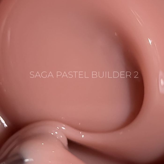 Гель для нігтів Saga Builder Pastel Color 02 нюд, 15мл