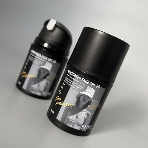 Сонцезахисний крем для обличчя та шиї SPF 50 Nika Zemlyanikina, 50мл