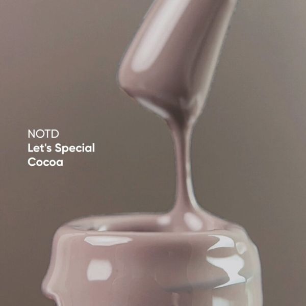 Гель-лак NAILSOFTHEDAY Let's special Cocoa молочно-коричневый 10мл