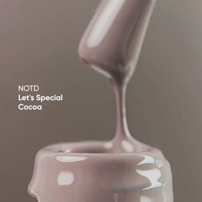 Гель-лак NAILSOFTHEDAY Let’s special Cocoa  молочно—коричневий  10мл