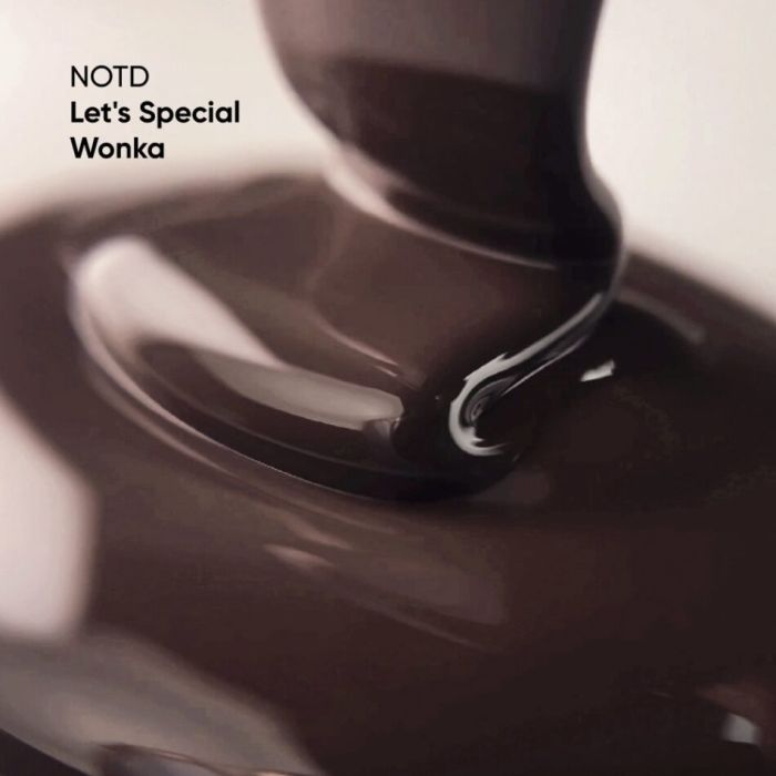 Гель-лак NAILSOFTHEDAY Let’s special Wonka пильно—коричневий  10мл