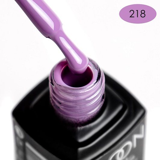 Гель-лак MOON FULL color Gel polish №218 (фіолетовий кварц, емаль), 8 мл
