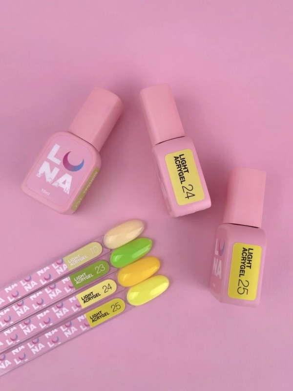 Рідкий акригель Luna Light Acrygel 13мл №25