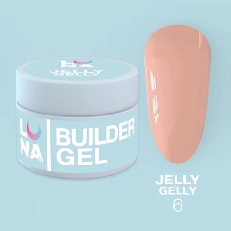 Гель Желе для нарощування Luna Jelly Gelly №6 15ml