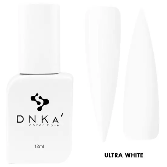 Гель-лак DNK'a ULTRA WHITE (ультра белый, эмаль), 12 мл