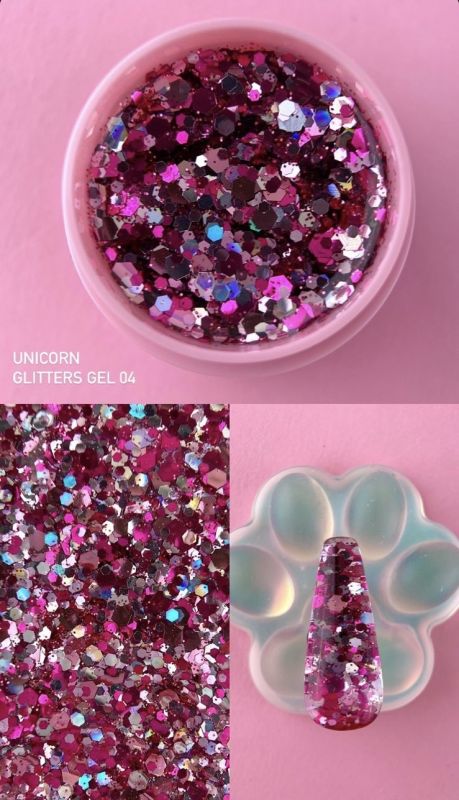 Цветной гель Luna Unicorn Gel №4 5ml