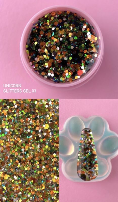 Кольоровий гель Luna Unicorn Gel №3 5ml