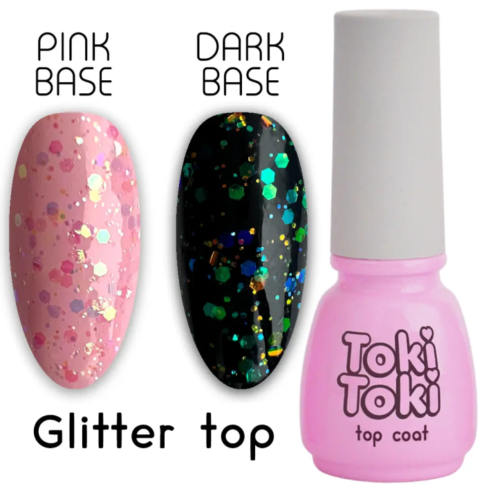 Топ Toki-Toki Glitter Top з паєтками 5мл		