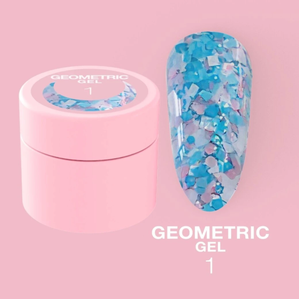 Цветной гель Luna Geometric Gel №1 5ml