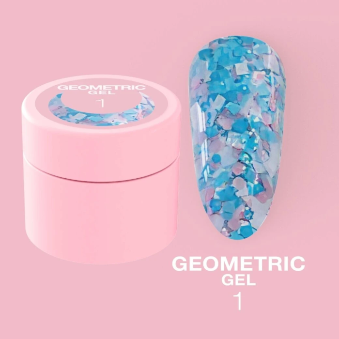Кольоровий гель Luna Geometric Gel №1 5ml