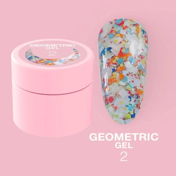 Цветной гель Luna Geometric Gel №2 5ml