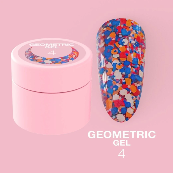 Цветной гель Luna Geometric Gel №4 5ml