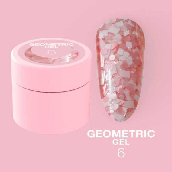 Цветной гель Luna Geometric Gel №6 5ml