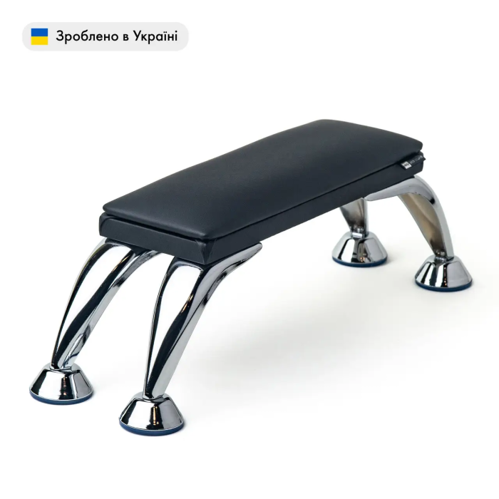 Підставка для рук манікюрна на металевих ніжках ECO STAND MINI колір чорний