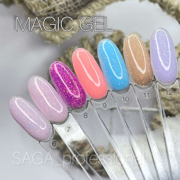 Гель для нарощування SAGA Builder Gel Magic  15мл