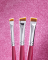 Zola Набор кистей для покраски бровей Magic Brow Brush, малиновый