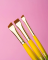 Zola Набір пензлів для фарбування брів Brow Brushes Ukranian Edition