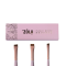 Zola Набір пензлів для фарбування брів Magic Brow Brush, світло-рожевий