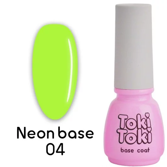 База кольорова неонова Toki Toki Neon Base №4, 5 мл