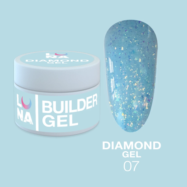 Гель для нарощування Luna Diamond Gel 15г №07