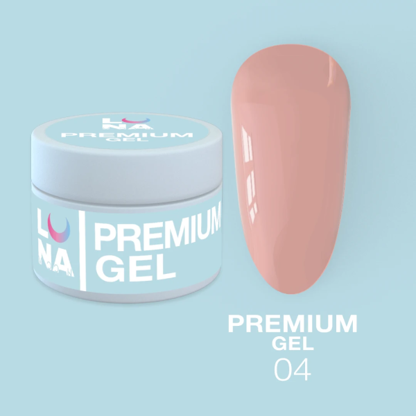 Гель для нарощування Luna Premium Gel №4 15г