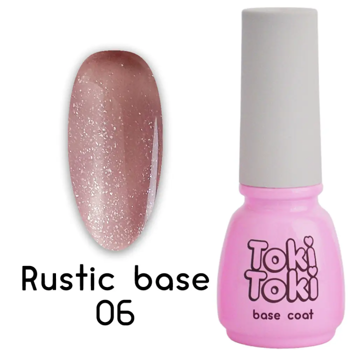 База для гель-лаку Toki-Toki Rustic Base RB06 5мл