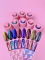 Блесточки для ногтей Luna Rainbow Gel №8 5ml