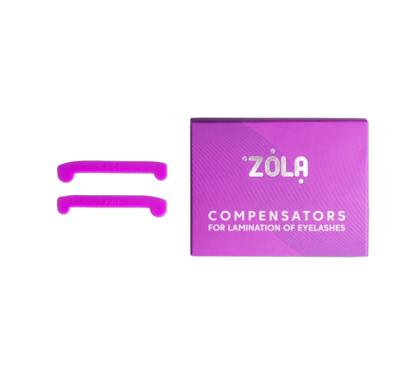 Компенсаторы для ламинирования ресниц Zola фиолетовые