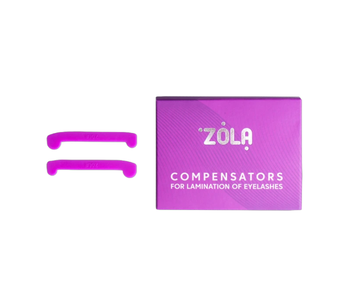 Компенсаторы для ламинирования ресниц Zola фиолетовые