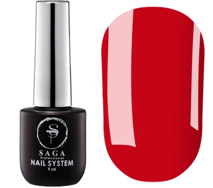Топ без липкого шару червоний SAGA professional Red 9 мл