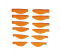 Zola Валики для ламінування Extra Curl Styling Pads (XS, S, M, M1, L, XL)