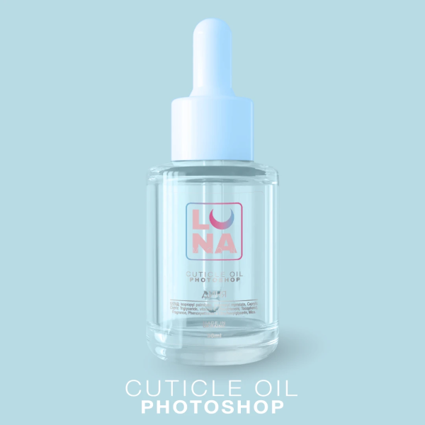 Суха олійка для кутикули Luna  з ароматом дині Photoshop Oil 30ml