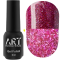 Гель-лак светоотражающий ART Flash Gel Polish №FG016, 6 мл