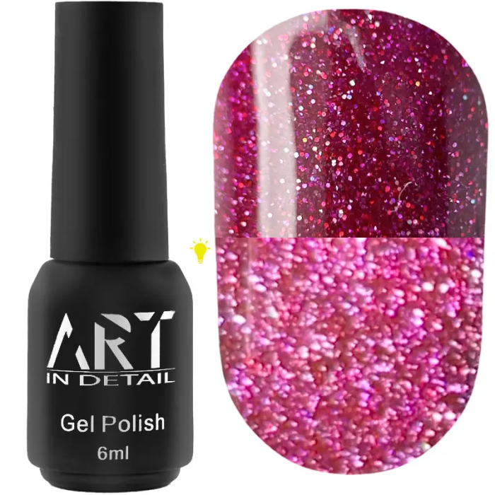 Гель-лак светоотражающий ART Flash Gel Polish №FG016, 6 мл