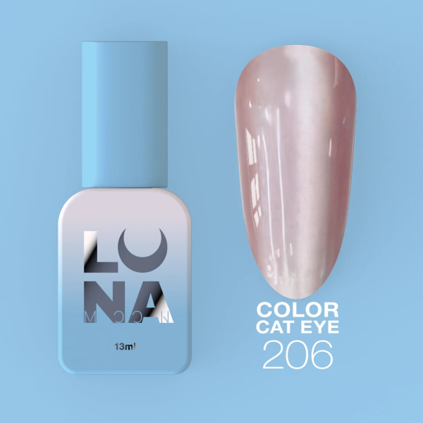 Гель-лак Luna Color Cat Eye 8мл №206