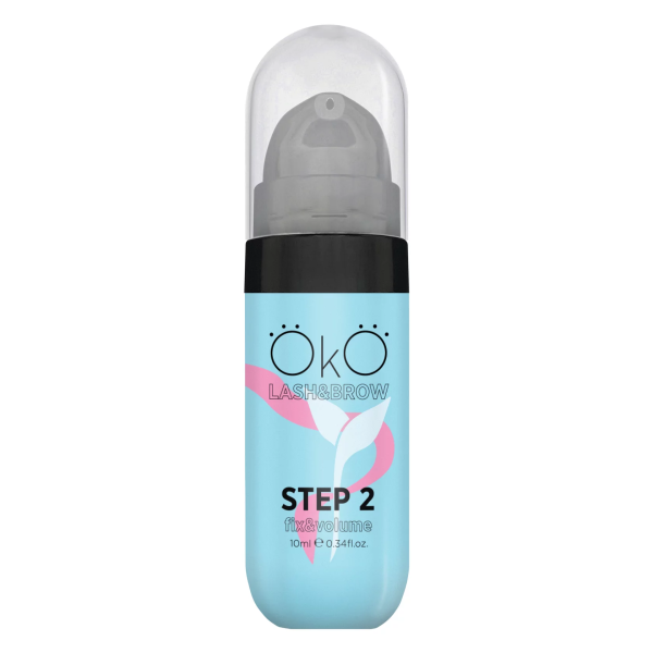 Засіб для ламінування вій та брів OKO STEP 2 FIX&VOLUME, 10мл