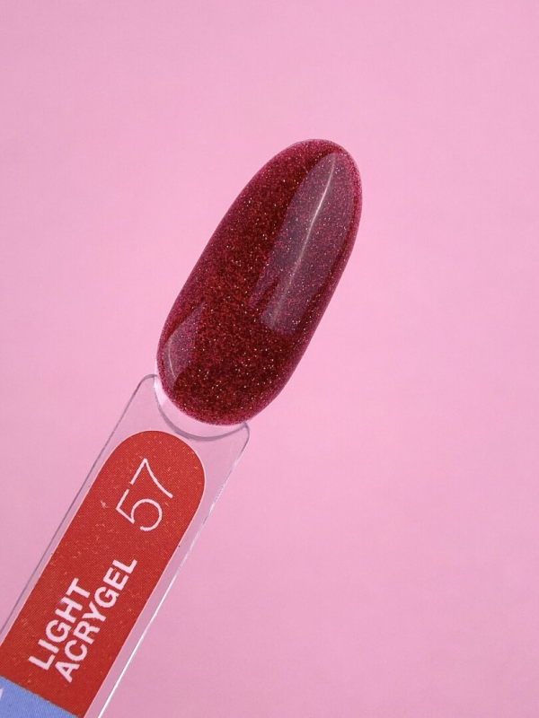 Світловідбиваючий рідкий Акригель Luna Light Acrygel №57 13мл