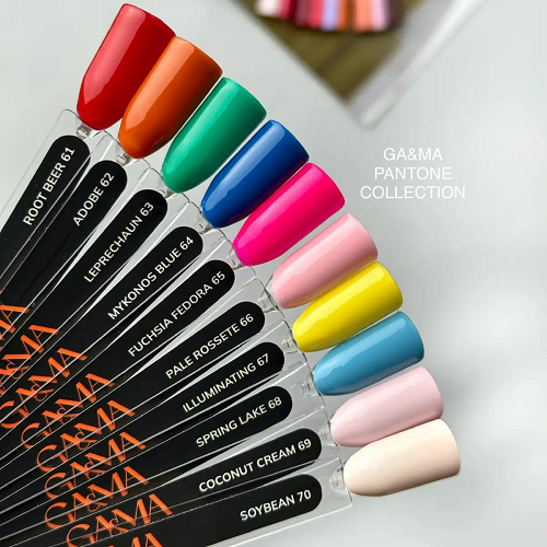 Гель-лак GaMa Pantone collection 067 Illuminating 10мл